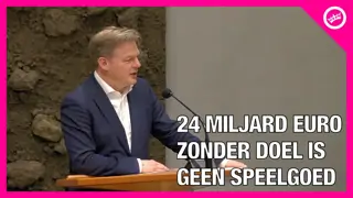 Stikstoffonds van 24 miljard is geen speelgoed - Pieter Omtzigt fileert voorstellen kabinet